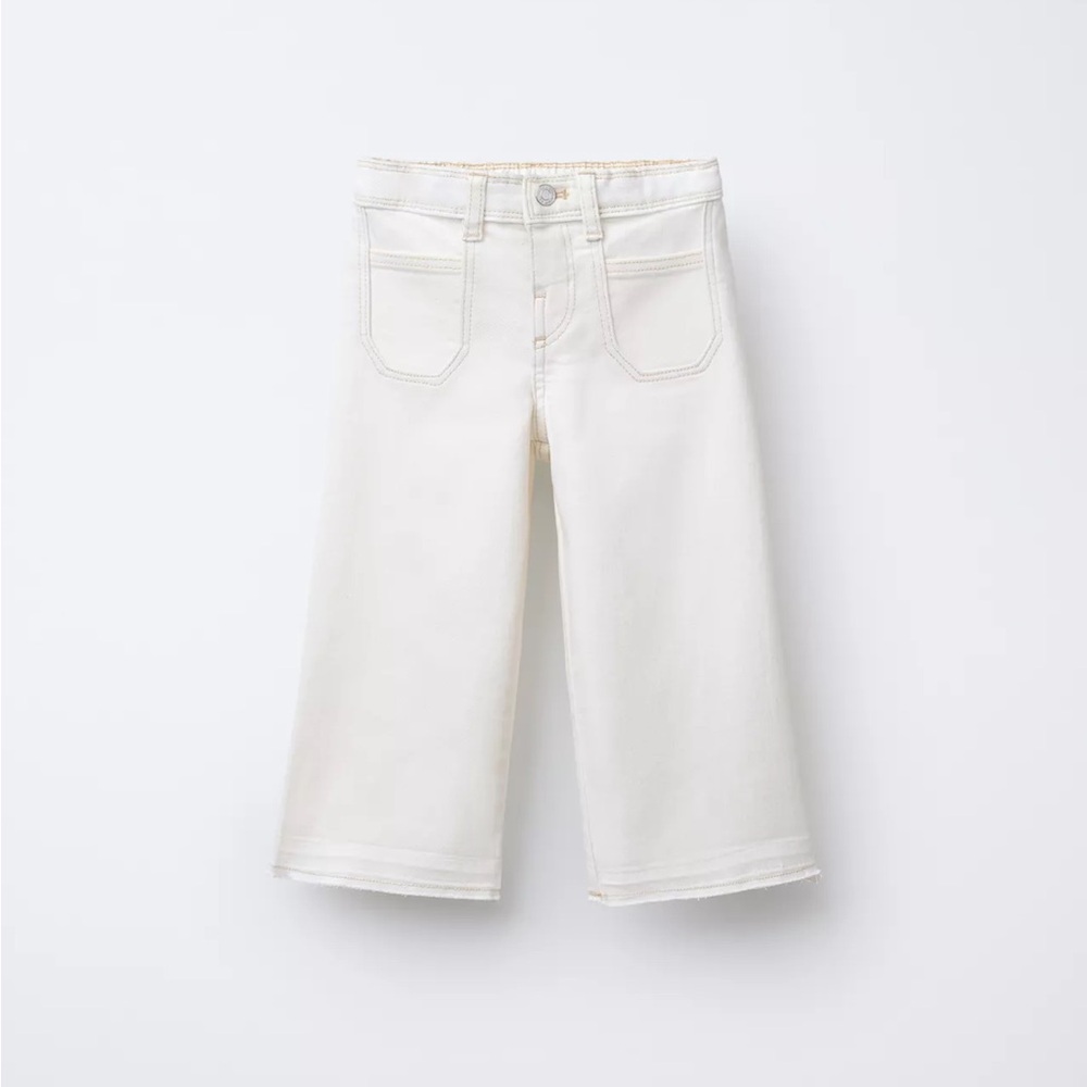 Zara white jeans